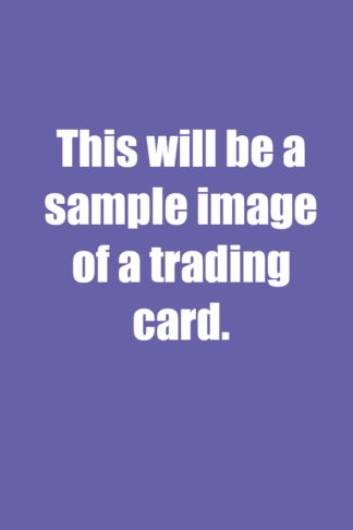 Illustrated Pet Trading Cards